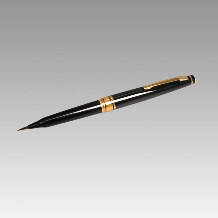 MA6001/スタンダード(黒)/4901452160013//3,850円/万年毛筆スタンダード型です。すぐ書ける万年筆型の毛筆です。穂先には、高級イタチ毛のみを使用、本物の書き味です。カートリッジインクで交換がしやすく、穂先も簡単に交換できます。