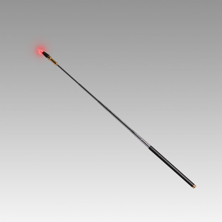 PO2017/ライトポインター/4901452120178/約15-60.5cm/2,640円/先端のＬＥＤが点灯するので暗い場所でのプレゼンテーションに最適です。